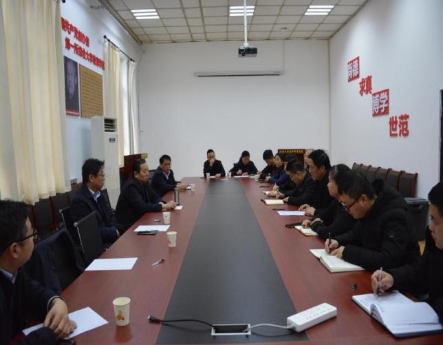 高子伟校长一行赴91制片厂
开展工作调研